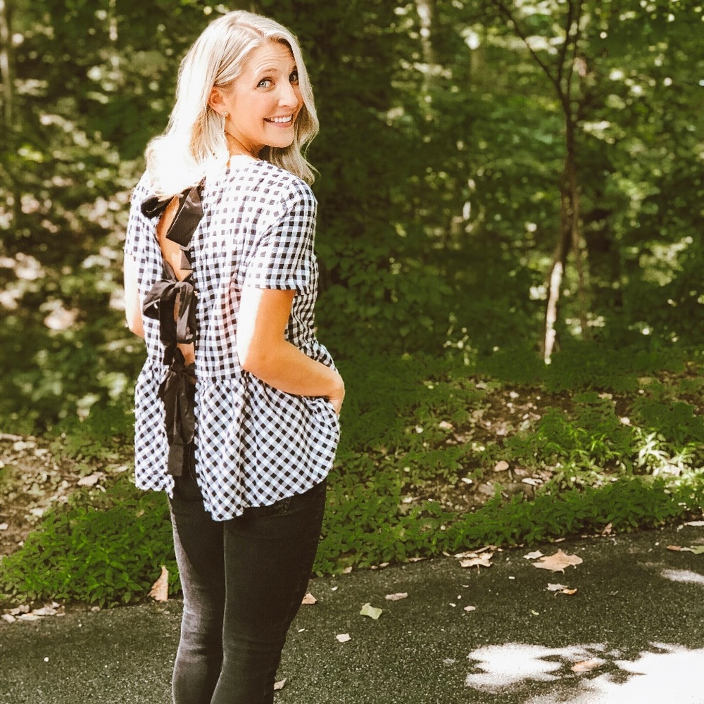 Olivia Gingham Top